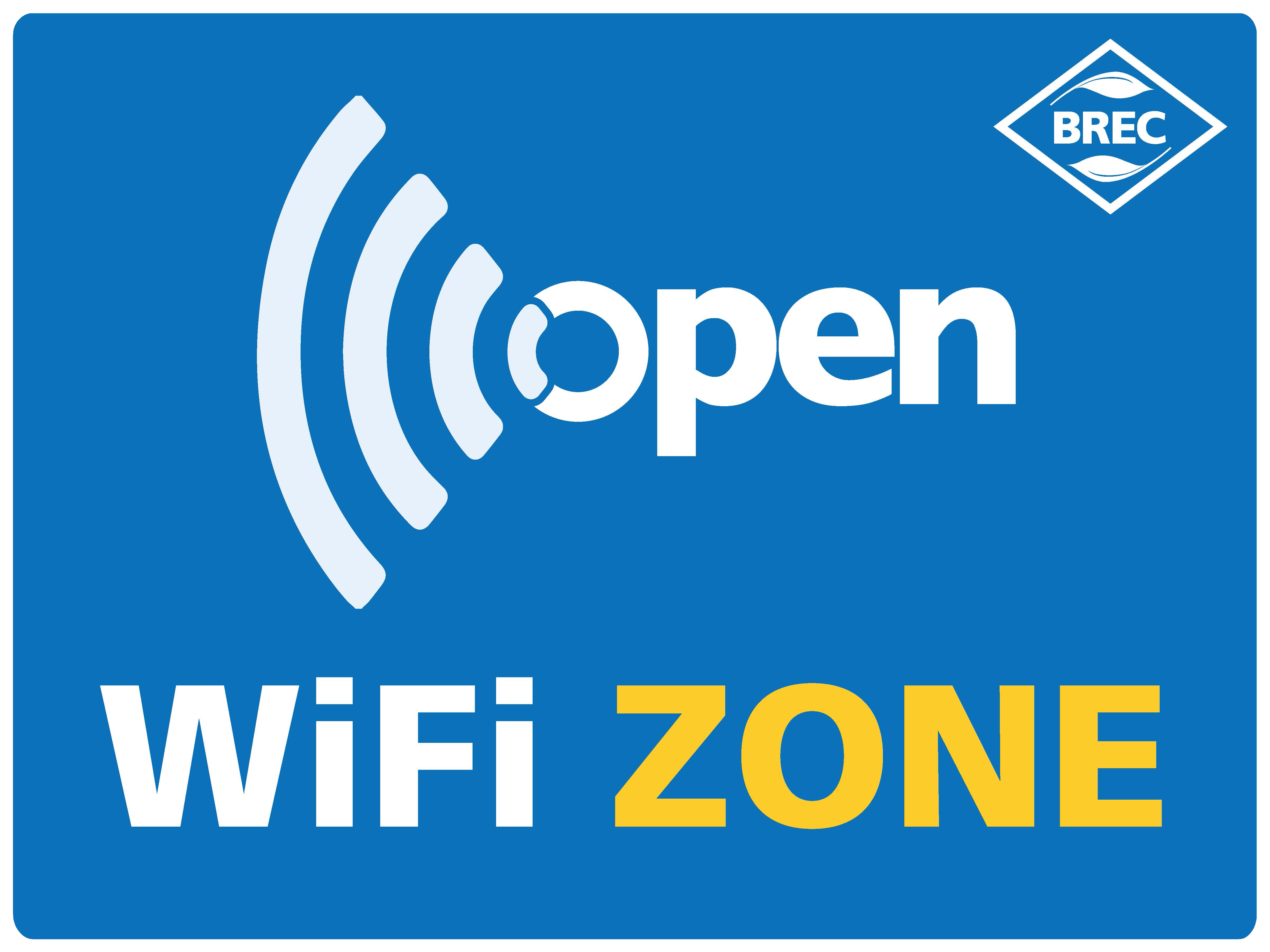 BREC Open WIFI graphic