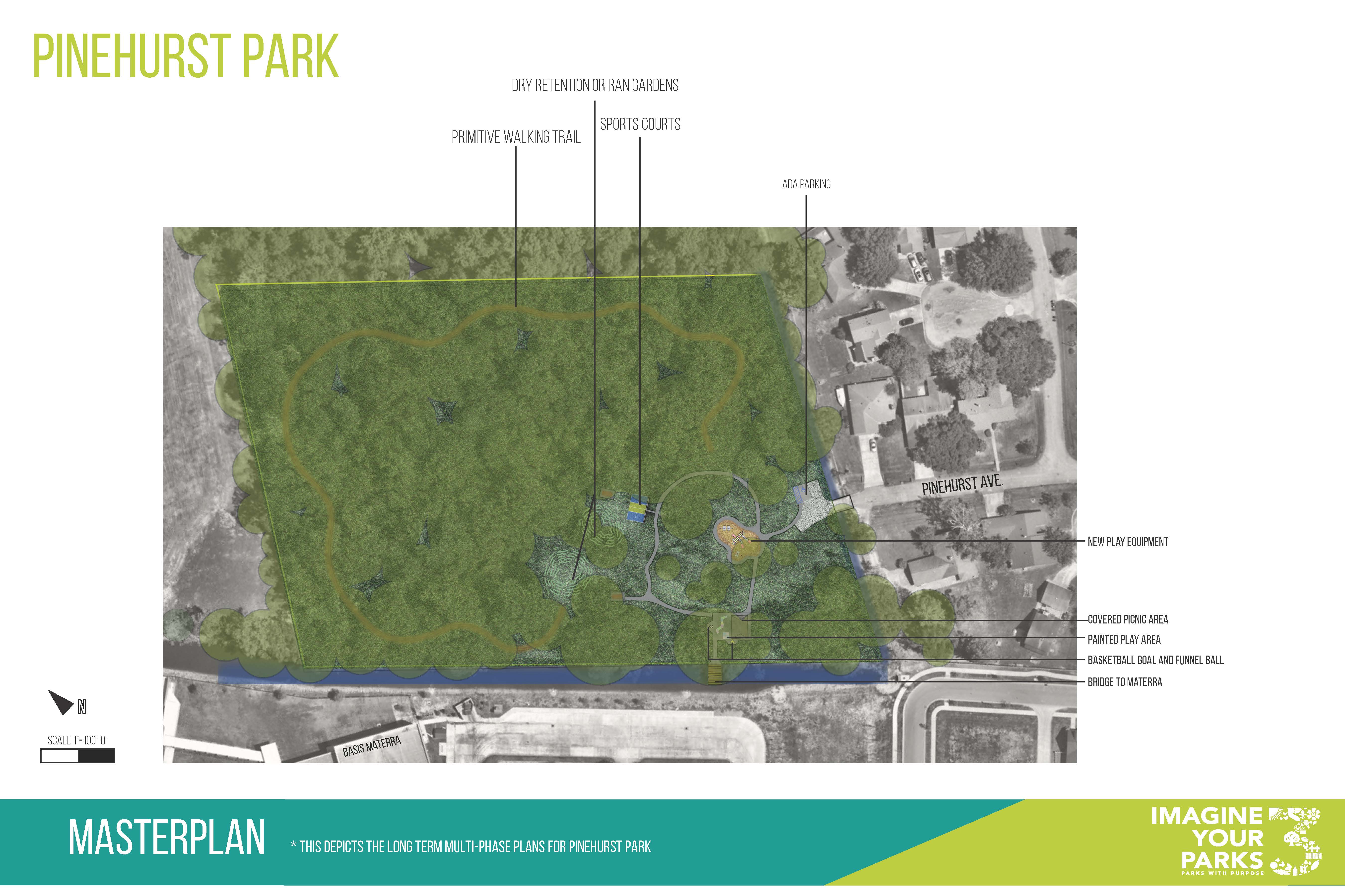 Pinehurst Park Improvements Rendering