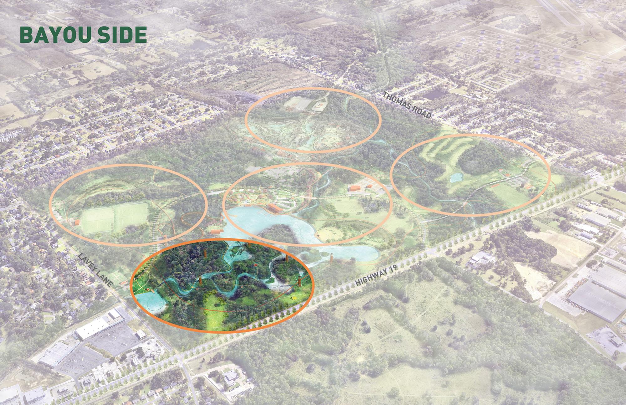 Bayou Side Plan