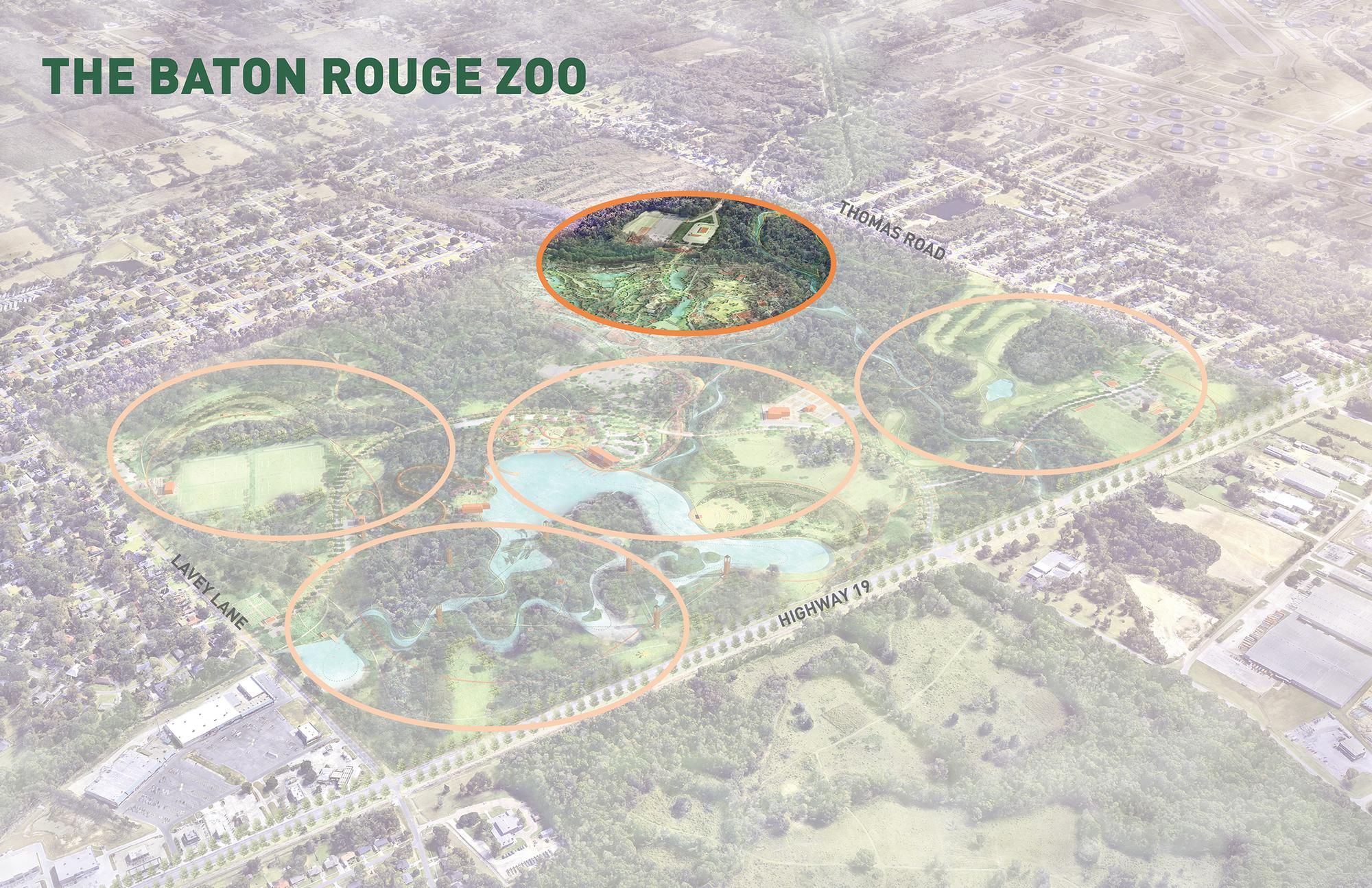 Baton Rouge Zoo Plan