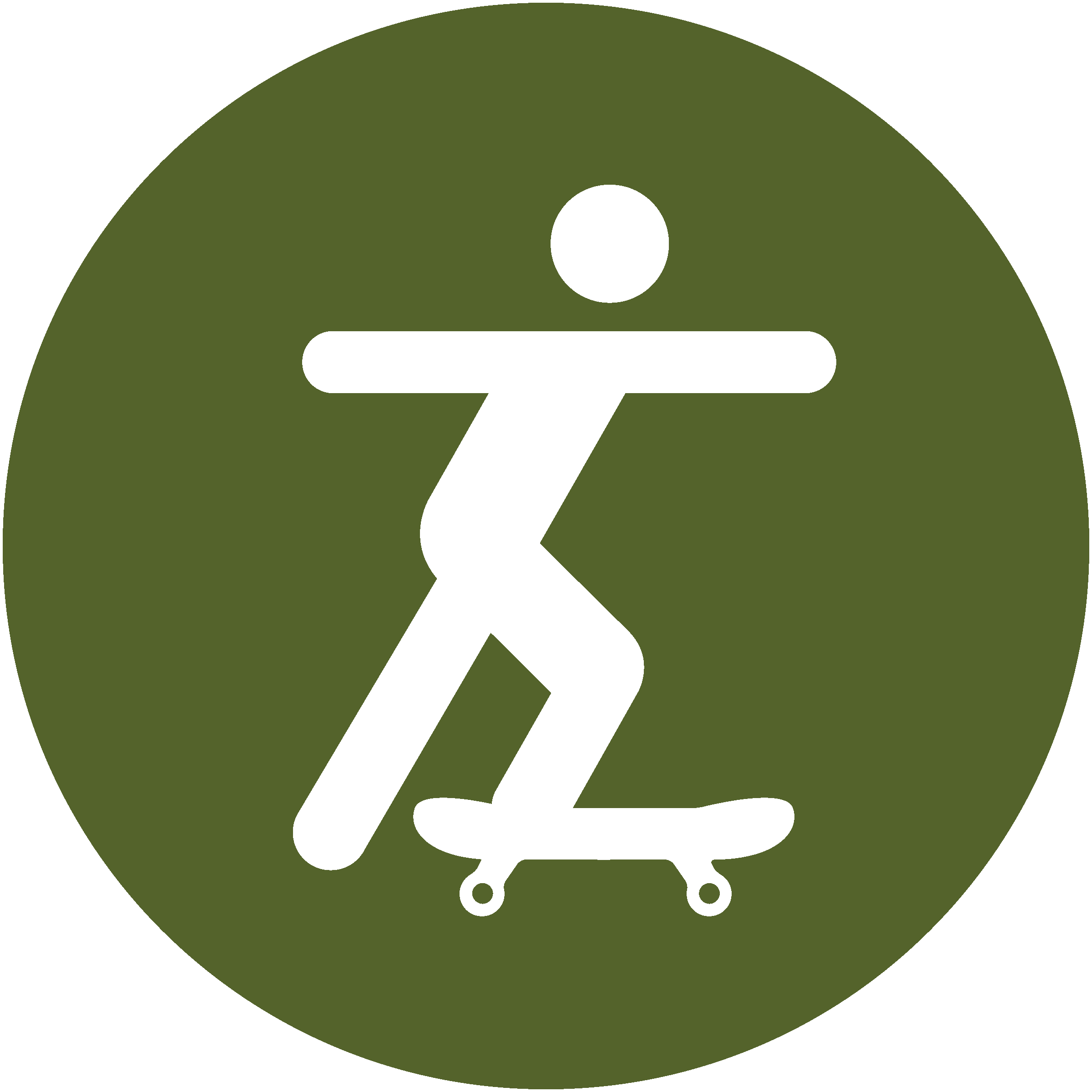 icon of person on skateboard