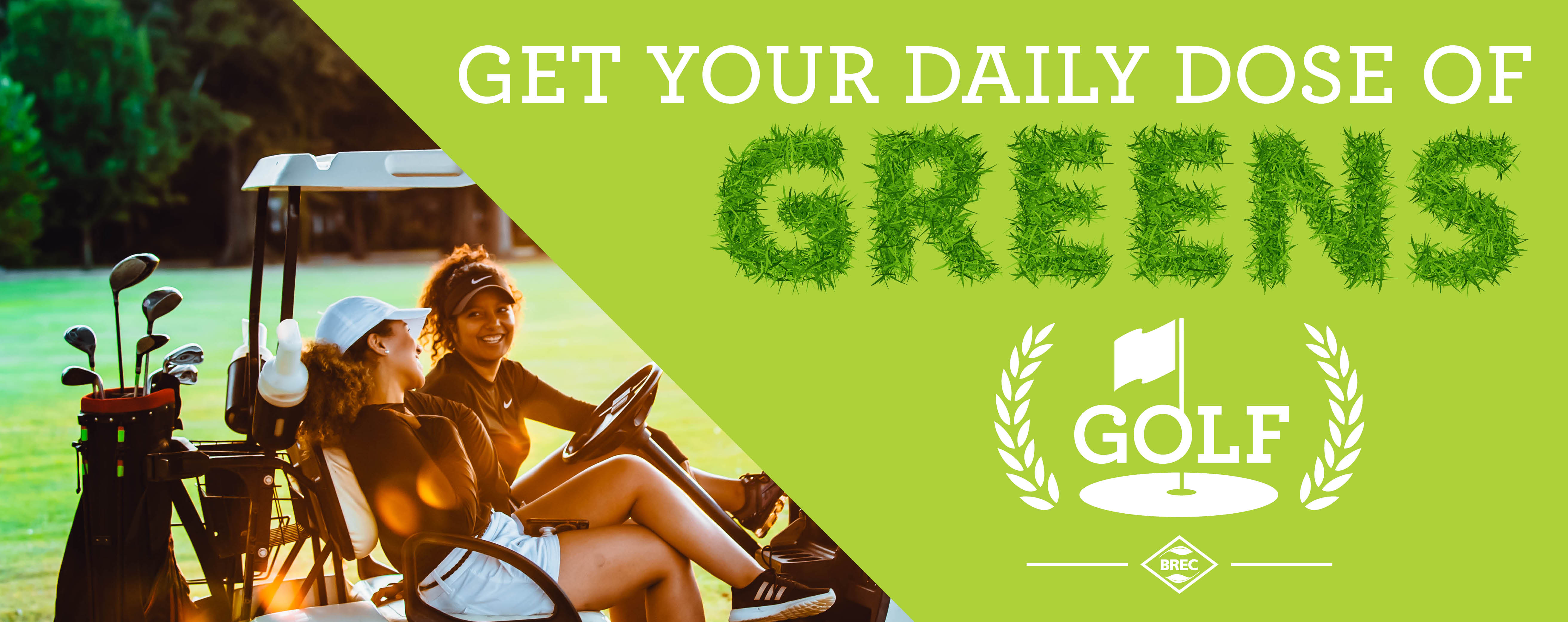 Get your daily dose of greens with BREC golf